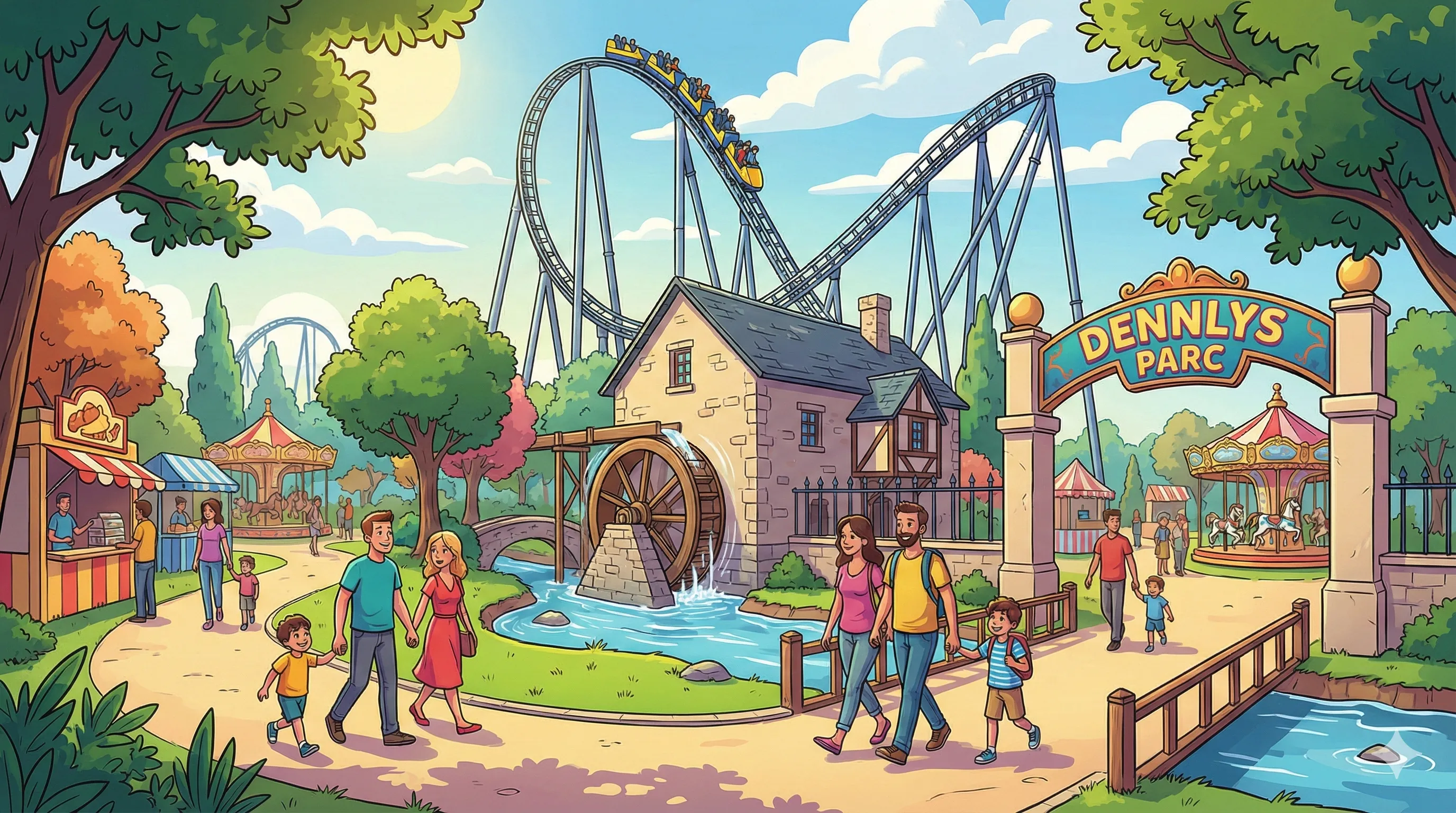 Dennlys Parc park overview