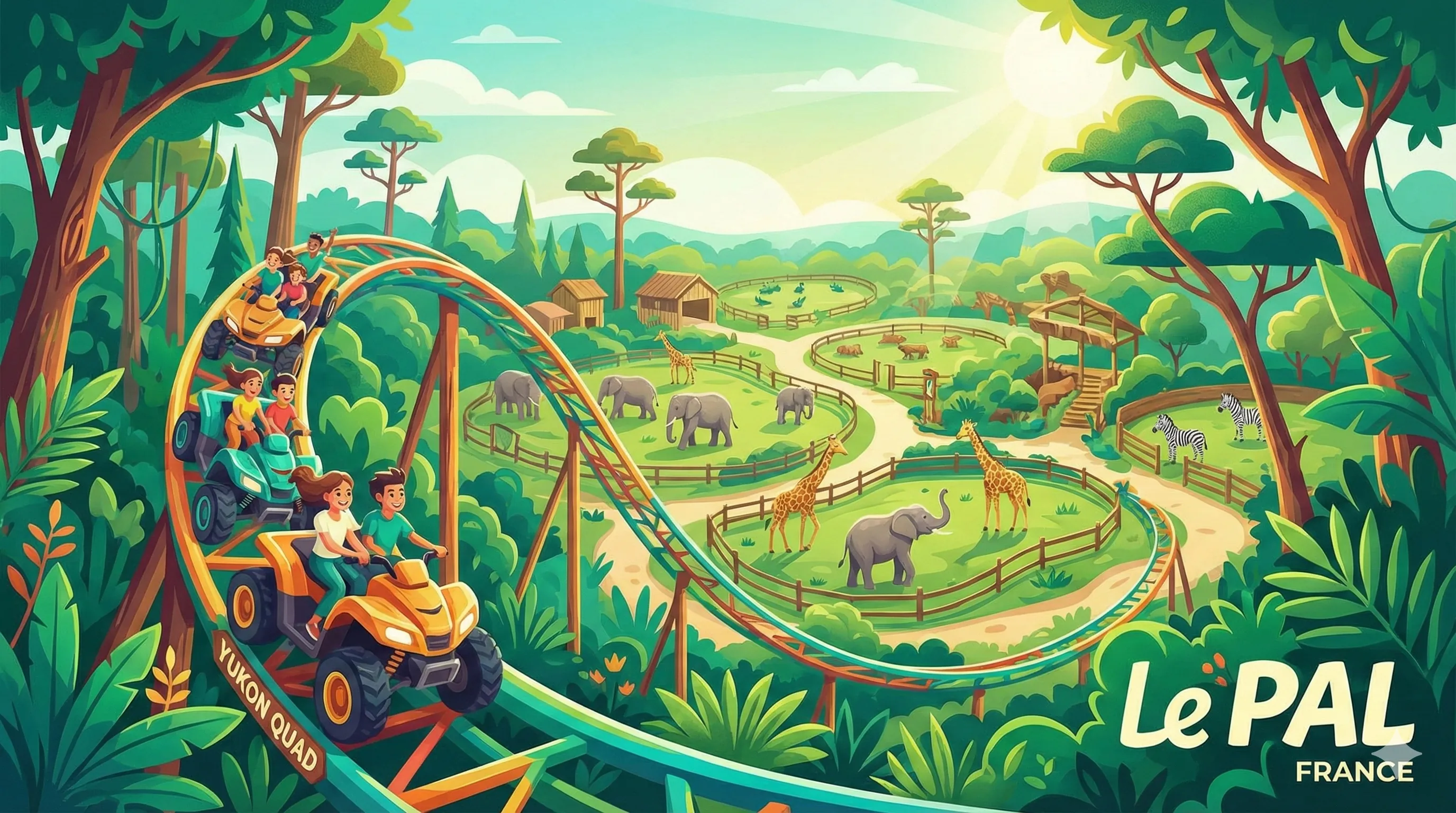 Le PAL park illustration