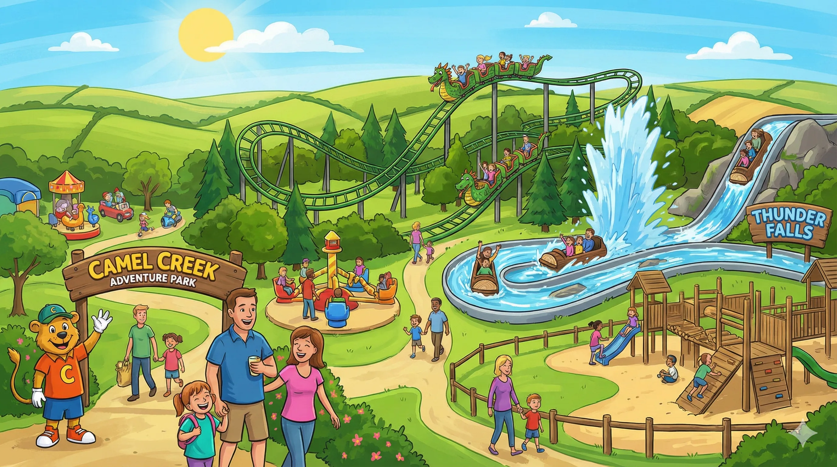 Camel Creek Adventure Park park overview