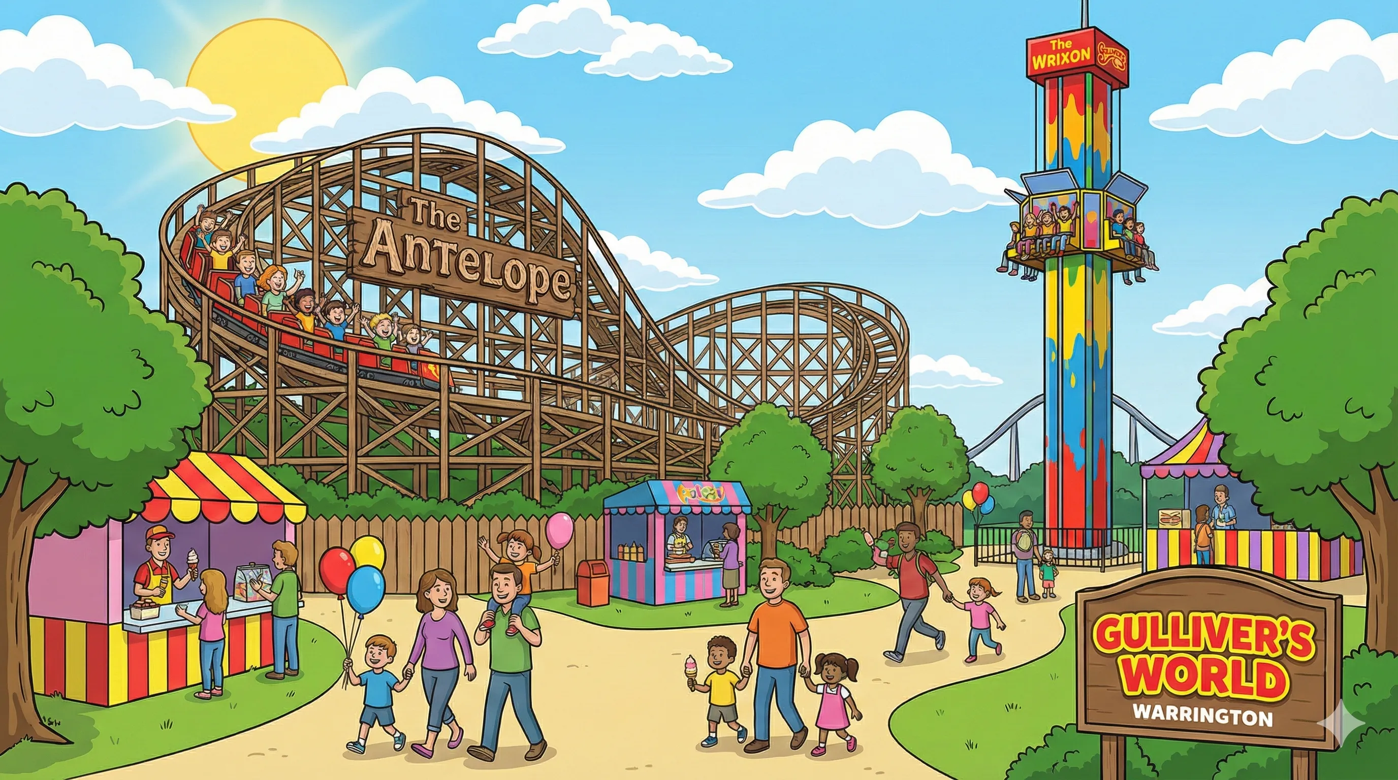 Gulliver's World park illustration