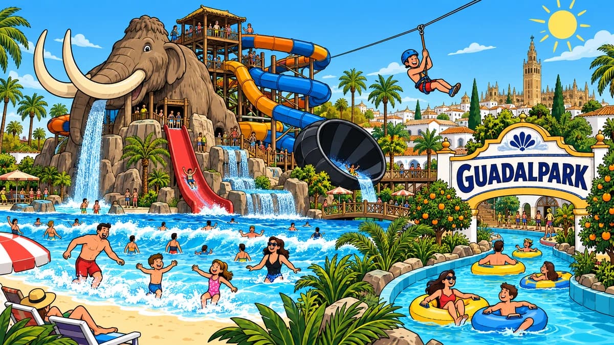 Guadalpark park illustration