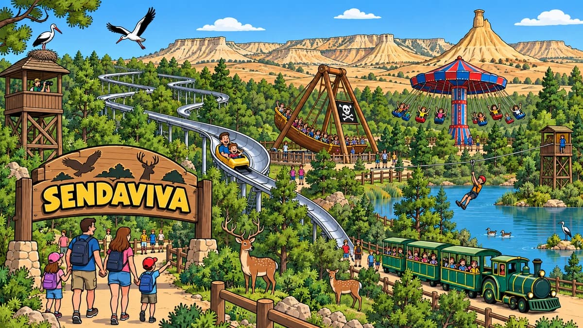 Sendaviva park illustration
