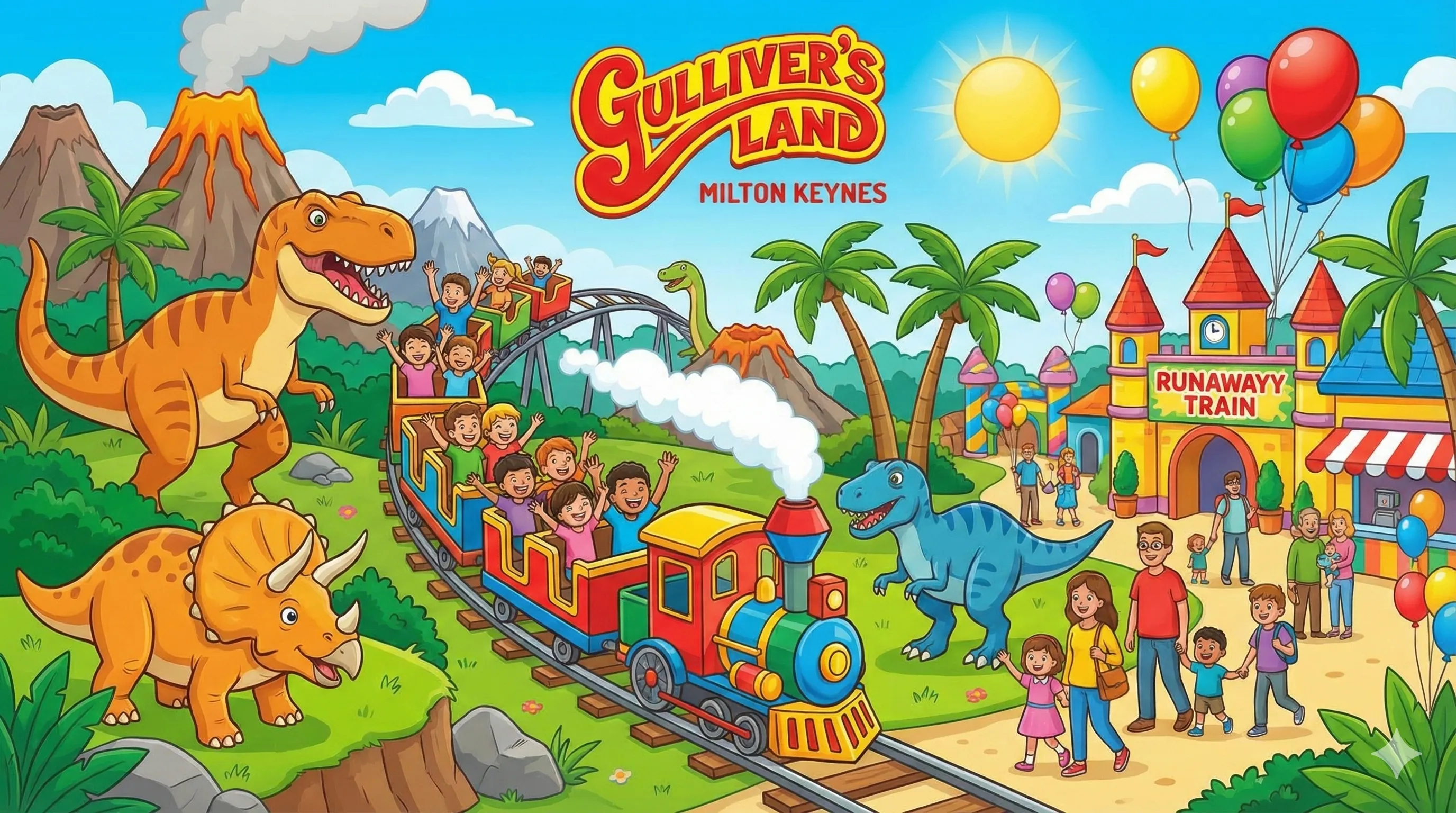 Gulliver's Land park illustration